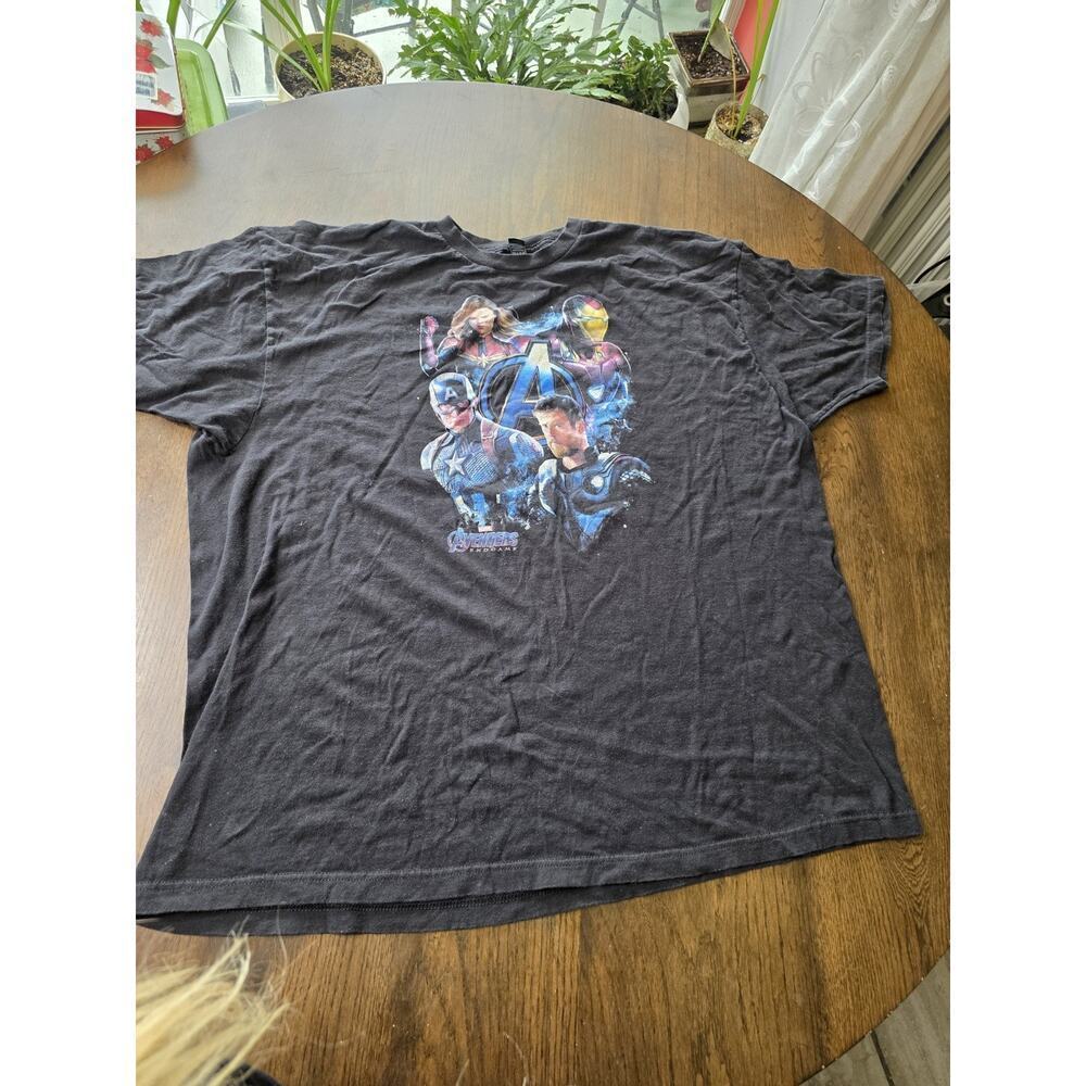 Marvel Men’s 3XL Avengers Endgame Super Heroes w/Collage Graphic Short Sleeve